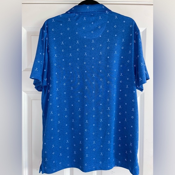 PGA Tour Men's Large Blue Polo Shirt - Picture 3 of 6